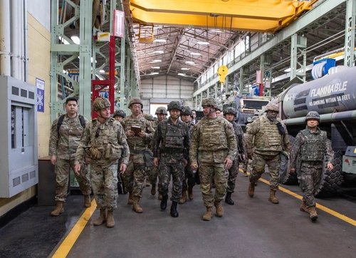 Army chief, 8th Army commander inspect sustainment capabilities amid joint drills