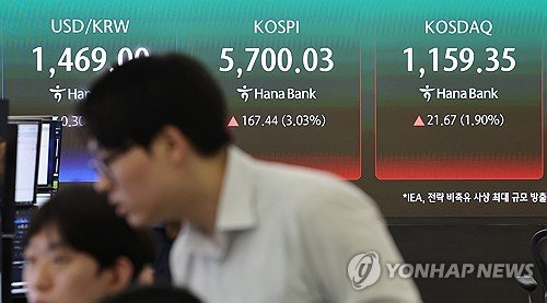 Seoul shares extend gains late Wed. morning amid Iran uncertainties